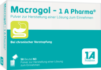 MACROGOL-1A Pharma Plv.z.Her.e.Lsg.z.Einnehmen